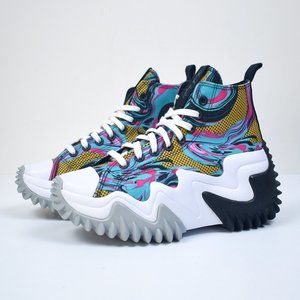 Converse Run Star Motion Platform '90s Marbled - 6.5 Black Chuck Taylor A00660C